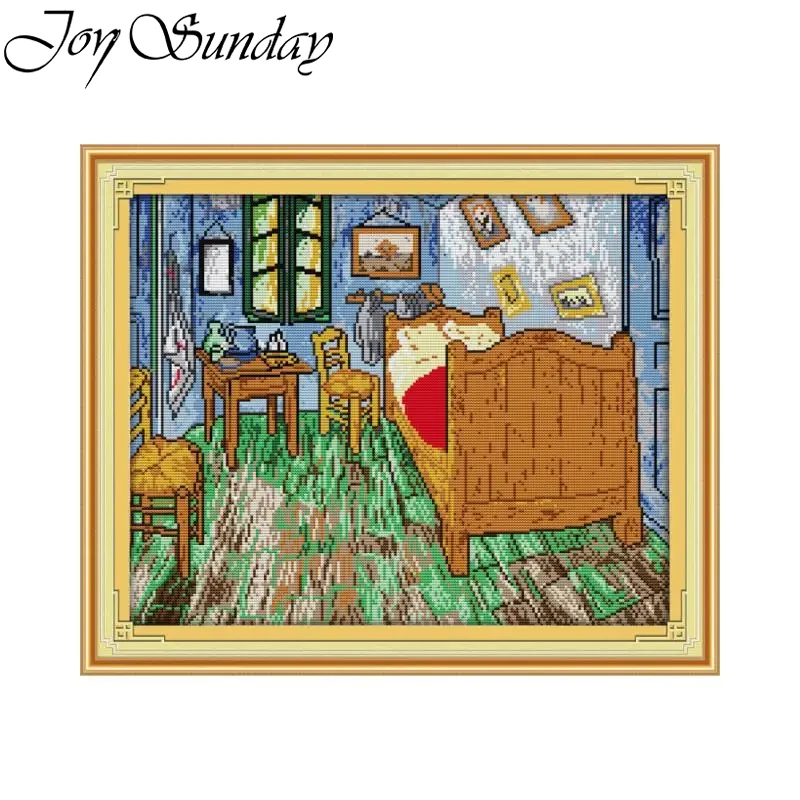 Embroidery Meaning - Joy Sunday Van Gogh غرفة نوم