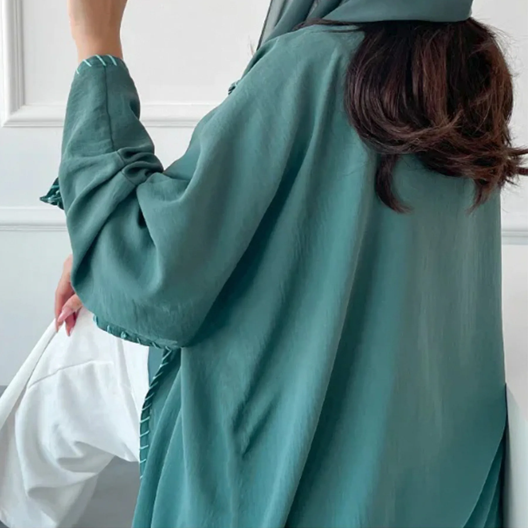 Embroidery Kebaya - المغرب كيمونو عبايات مفتوحة فاخرة دبي