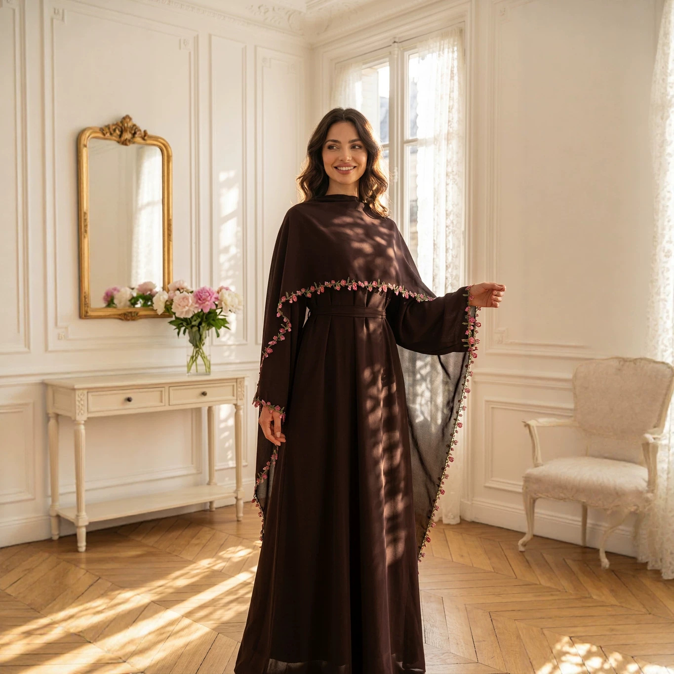 عبايات أنيقة مطرزة، فساتين حجا - مراجعة Embroidery Kebaya وسعره