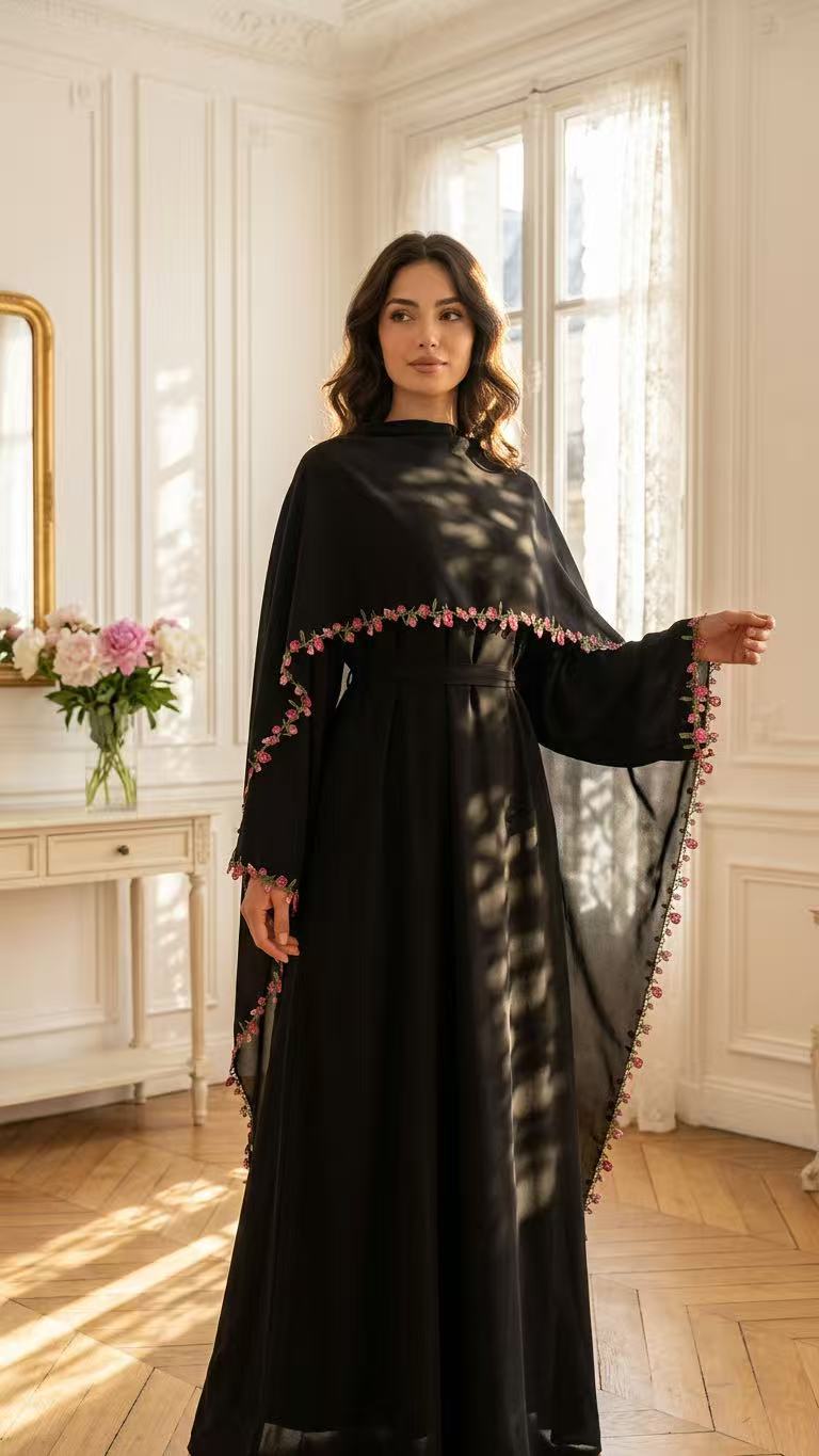 عبايات أنيقة مطرزة، فساتين حجا - مراجعة Embroidery Kebaya وسعره