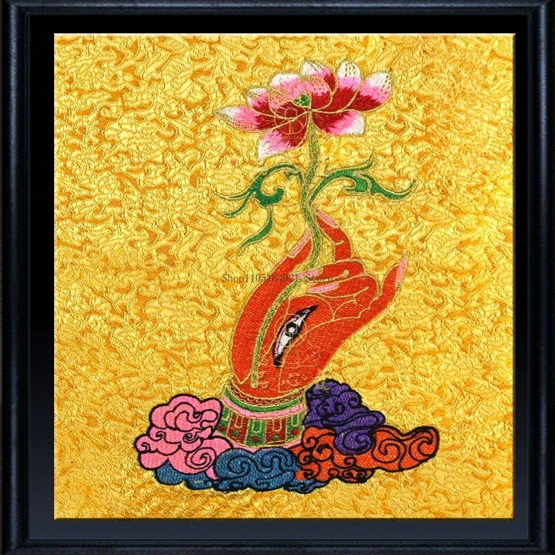 غطاء سوترا من قماش الساتان الم - مراجعة Embroidery Bag وسعره