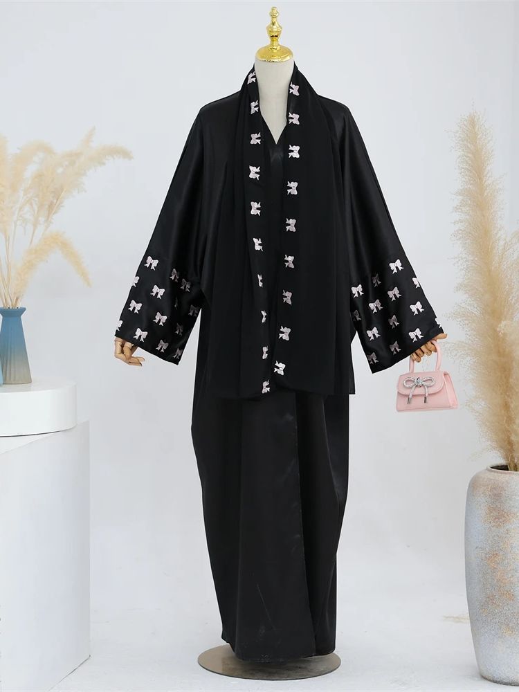 رمضان القلب الأسود عباية دامن  - مراجعة Embroidery Kebaya وسعره