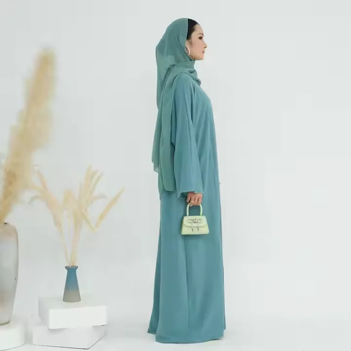 دبي عباية فاخرة كيمونو كارديجا - مراجعة Embroidery Kebaya وسعره