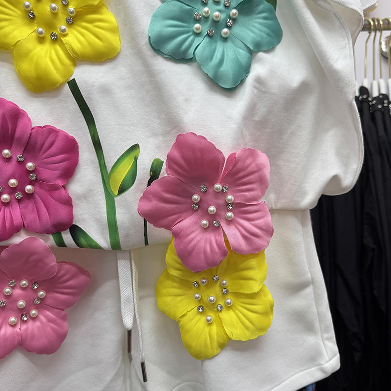 الصيف الملونة ثلاثية الأبعاد ا - مراجعة Embroidery Cotton Shirt وسعره