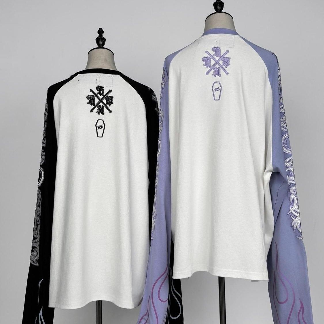 تي شيرت بأكمام طويلة وواسعة بت - مراجعة Embroidery Cotton Shirt وسعره