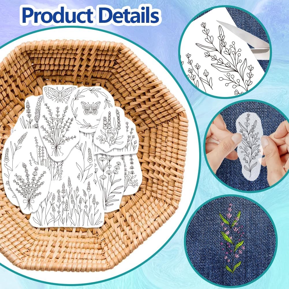 مثبت قماش غير منسوج ذاتي اللصق - مراجعة Embroidery Meaning وسعره
