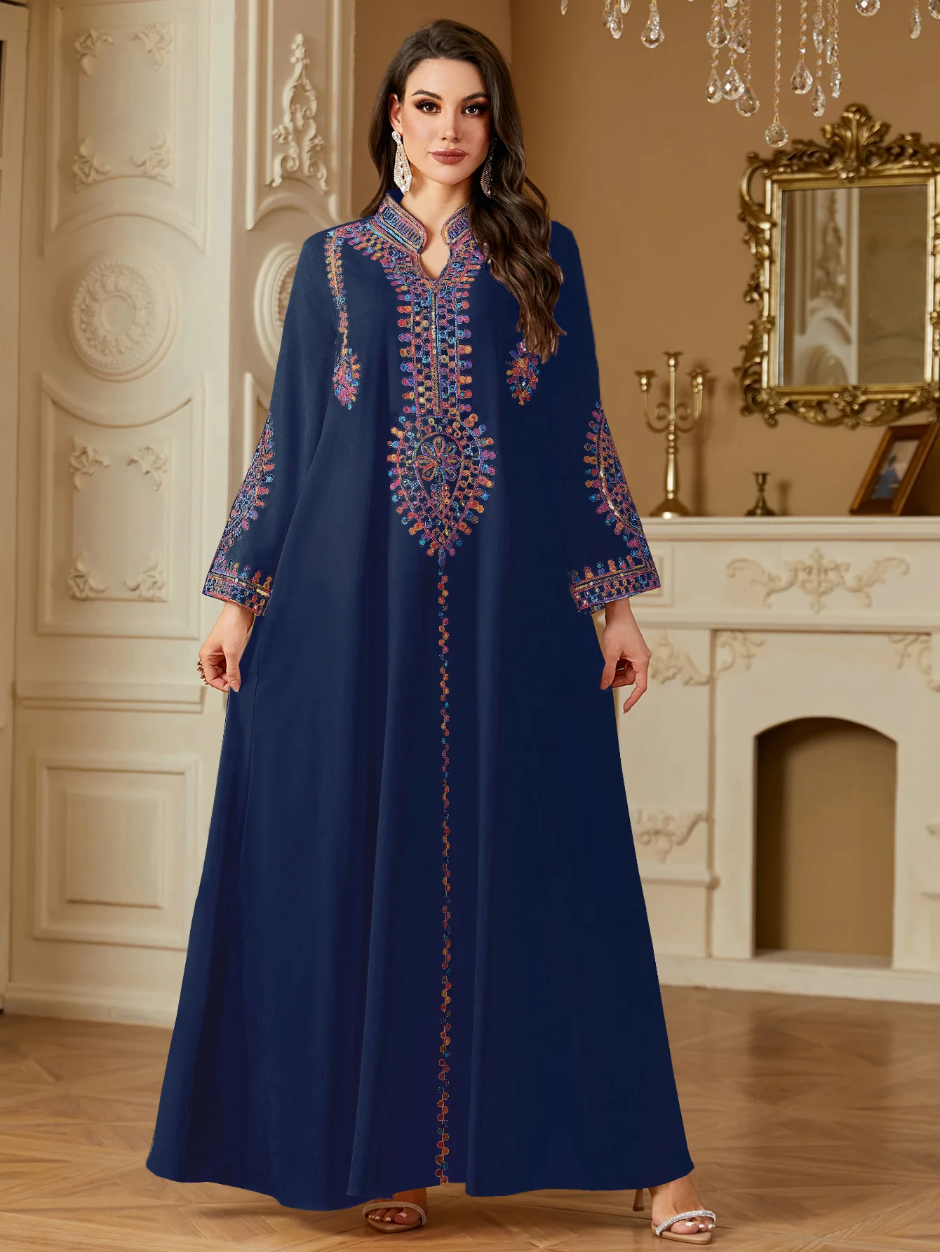 فستان سهرة مطرز للعيد، عباية ن - مراجعة Embroidery Kebaya وسعره